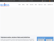 Tablet Screenshot of buddhatreks.com